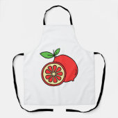 Red Orange Schürze (Vorderseite)