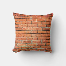 Red Orange Small Brick Wall Urban