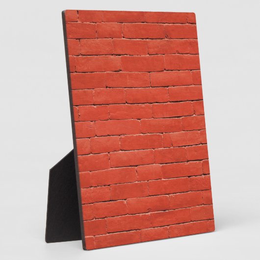 Red Orange Wall Fotoplatte (Seite)