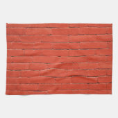 Red Orange Wall Handtuch (Horizontal)
