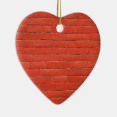 Red Orange Wall Keramikornament (Rechts)