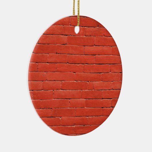 Red Orange Wall Keramikornament (Rechts)