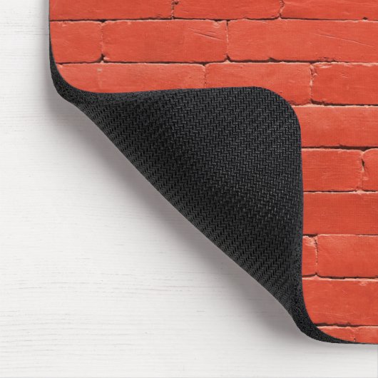 Red Orange Wall Mousepad (Ecke)