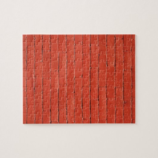 Red Orange Wall Puzzle (Horizontal)