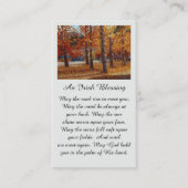 Red Orange Yellow Green Heartfelt Condolences Visitenkarte (Vorderseite)