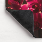 Red Orchid Blume Mousepad (Ecke)