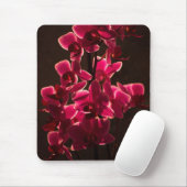 Red Orchid Blume Mousepad (Mit Mouse)