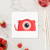 Red Oso Paper Napkins Serviette