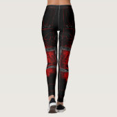 Red Overlay Leggings (Rückseite)