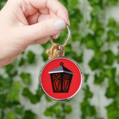 Red Owl Lantern Keychain Schlüsselanhänger (Hand)