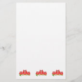 Red Owls Design Briefpapier (Vorderseite)