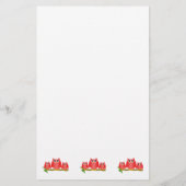 Red Owls Design Briefpapier (Rückseite)