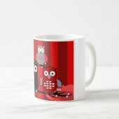 Red Owls Kaffeetasse (VorderseiteRechts)