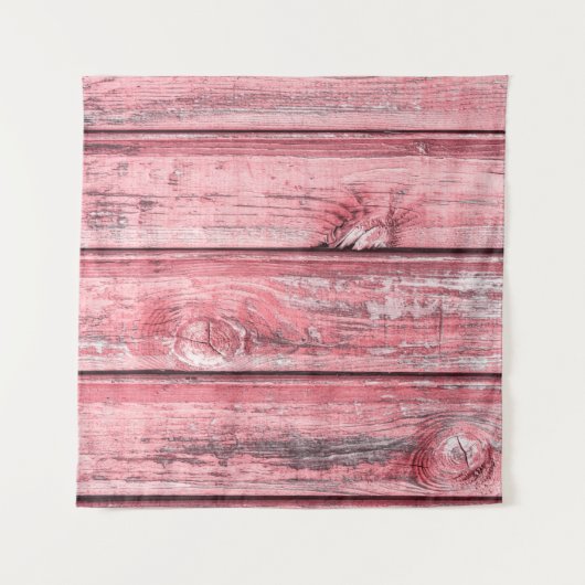 Red paint wooden desks texture. aged, home decor, wandteppich (Vorderseite (Horizontal))