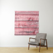 Red paint wooden desks texture. aged, home decor, wandteppich (Beispiel (Horizontal))