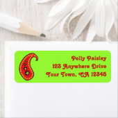 Red Paisley (Insitu)