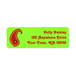 Red Paisley