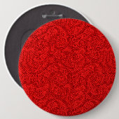Red Paisley Button (Vorne & Hinten)