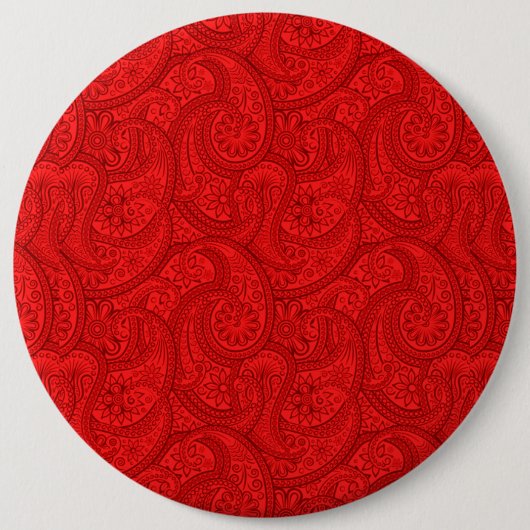 Red Paisley Button (Vorderseite)