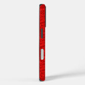 Red Paisley Case-Mate iPhone Hülle (Rückseite / Rechts)