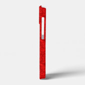 Red Paisley Case-Mate iPhone Hülle (Rückseite / Links)