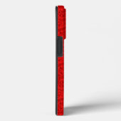 Red Paisley Case-Mate iPhone Hülle (Rückseite / Rechts)