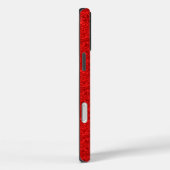 Red Paisley Case-Mate iPhone Hülle (Rückseite / Rechts)