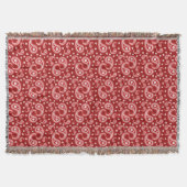Red Paisley Decke (Vorderseite)