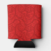 Red Paisley Dosenkühler (Rückseite)