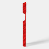 Red Paisley iPhone Hülle (Rechte Seite)