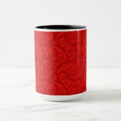 Red Paisley Tasse (Zentrum)