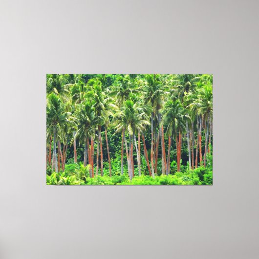 RED PALM 40x60 Leinwanddruck (Vorderseite)