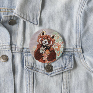 Red Panada Cimetta Button