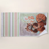 Red Panada Cimetta Strandtuch (Vorderseite)