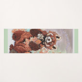 Red Panada Cimetta Yogamatte (Vorderseite (Horizontal))