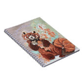 Red Panada Crystaline Vibes Art Planer Notizblock (Rechte Seite)