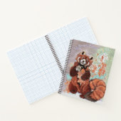 Red Panada Crystaline Vibes Art Pocket Moleskine N Notizblock (Innenseite)