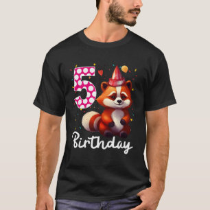 Red Panda 5th I bin 5 T-Shirt