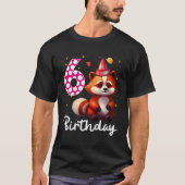 Red Panda 6th I M 6 T-Shirt (Vorderseite)