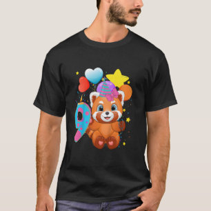 Red Panda 9th I m 9 Py T-Shirt