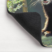 Red Panda Ailurus fulgens) Mousepad (Ecke)