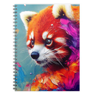 Red Panda Animal Discovery Adventure Nature Notizblock