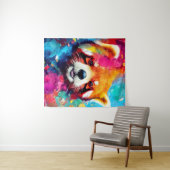 Red Panda Animal Discovery Adventure Nature Wandteppich (Beispiel (Horizontal))