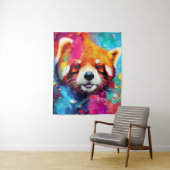 Red Panda Animal Discovery Adventure Nature Wandteppich (Beispiel)