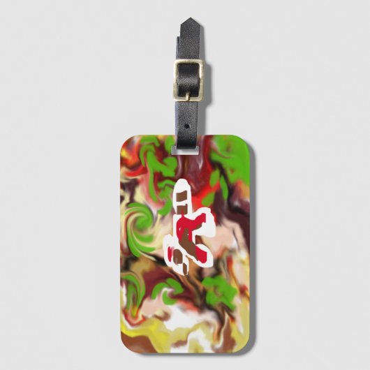 Red Panda  are cool  Gepäckanhänger (Vorderseite Vertikal)