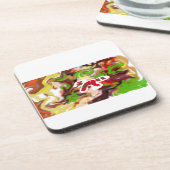 Red Panda  are cool  Getränkeuntersetzer (Linke Seite)