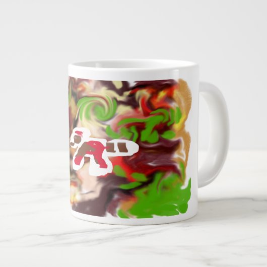 Red Panda  are cool  Jumbo-Tasse (Vorderseite Rechts)