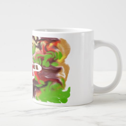 Red Panda  are cool  Jumbo-Tasse (Rechts)
