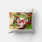 Red Panda are cool Kissen (Rückseite)