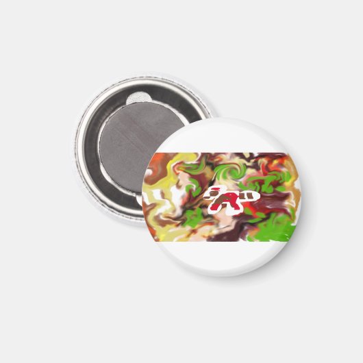 Red Panda  are cool  Magnet (Vorderseite/Rückseite)